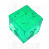 GameScience Gem Emerald Mushroom Cloud Explosion Atomic Bomb Burst D6 Dice