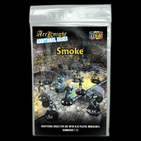 ArcKnight Additional Round Bases Numbered 1-12 - Translucent Smoke