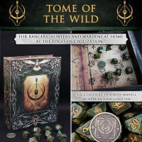 Tome of the Wild - 10 Dice Set / Coin / Dice Tray