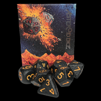 CLEARANCE Asteroid Squishy Giant Foam 7 Dice Polyset - Kickstarter Limited Edition