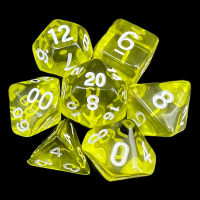 TDSO Bright Gem Citrine 7 Dice Polyset