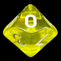TDSO Bright Gem Citrine D10 Dice