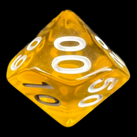 TDSO Bright Gem Topaz Percentile Dice