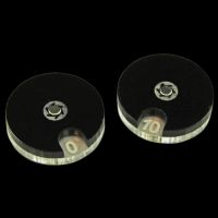 Litko Circle Combat Dials Opaque Black x 2 (TS232-BLK)