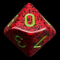 Chessex Speckled Strawberry D10 Dice