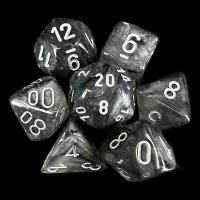 Chessex Borealis Maple Green & Yellow 7 Dice Polyset