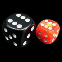 Chessex Vortex Solar 12mm D6 Spot Dice