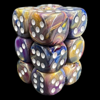 Chessex Festive Carousel 12 x D6 Dice Set