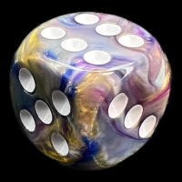 Chessex Festive Carousel 16mm D6 Spot Dice