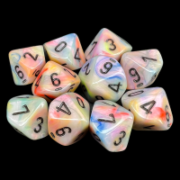 Chessex Festive Circus 10 x D10 Dice Set