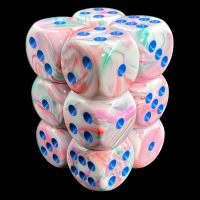 Chessex Festive Pop Art 12 x D6 Dice Set