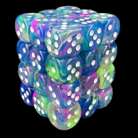 Chessex Festive Waterlily 36 x D6 Dice Set