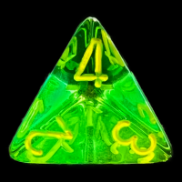 Chessex Gemini Translucent Green & Teal D4 Dice