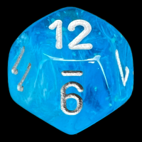 Chessex Luminary Sky Glow in the Dark D12 Dice
