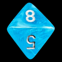 Chessex Luminary Sky Glow in the Dark D8 Dice
