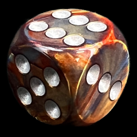 Chessex Lustrous Gold 16mm D6 Spot Dice