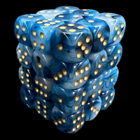 Chessex Phantom Teal 36 x D6 Dice Set