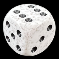 Chessex Speckled Arctic Camo 16mm D6 Spot Dice