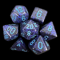 Chessex Speckled Cobalt 7 Dice Polyset