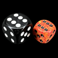 Chessex Speckled Fire 12mm D6 Spot Dice