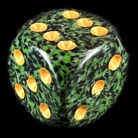 Chessex Speckled Golden Recon 16mm D6 Spot Dice
