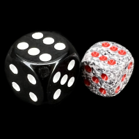 Chessex Speckled Granite 12mm D6 Spot Dice