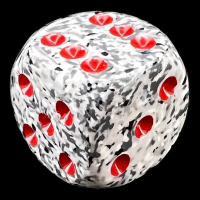 Chessex Speckled Granite 16mm D6 Spot Dice