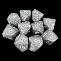 Chessex Speckled Hi Tech 10 x D10 Dice Set