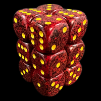 Chessex Speckled Mercury 12 x D6 Dice Set