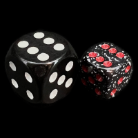 Chessex Speckled Space 12mm D6 Spot Dice