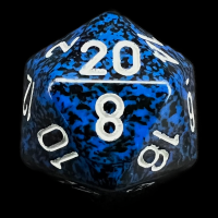 Chessex Speckled Stealth D20 Dice
