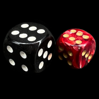 Chessex Vortex Burgundy 12mm D6 Spot Dice