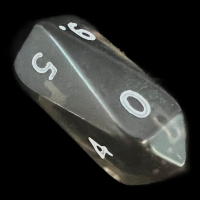 Crystal Caste Gem Smoke D10 Dice