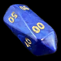 Crystal Caste Interferenz Blue Percentile Dice