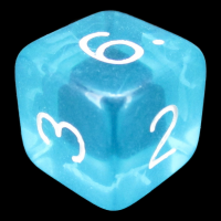 D&G Gem Aqua D6 Dice