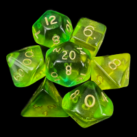 D&G Gem Blitz Aqua 7 Dice Polyset
