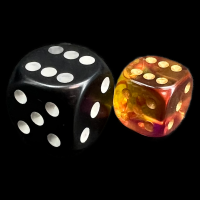 D&G Gem Blitz Purple 12mm D6 Spot Dice