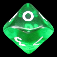 D&G Gem Green D10 Dice