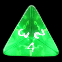 D&G Gem Green D4 Dice