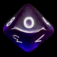 D&G Gem Purple D10 Dice