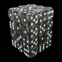 D&G Gem Smoke 36 x D6 Dice Set