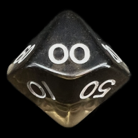 D&G Gem Smoke Percentile Dice