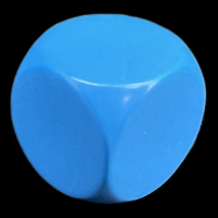 D&G Opaque Blank Pacific Blue 16mm D6 Dice