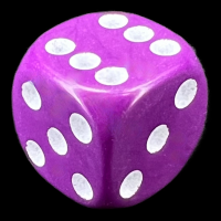 D&G Opaque Purple 16mm D6 Spot Dice