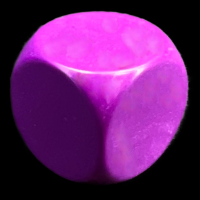 D&G Opaque Blank Purple 16mm D6 Dice
