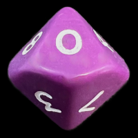 D&G Opaque Purple D10 Dice