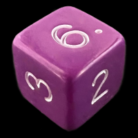 D&G Opaque Purple D6 Dice