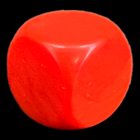 D&G Opaque Blank Red 16mm D6 Dice