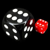 D&G Opaque Red MINI 7mm D6 Dice