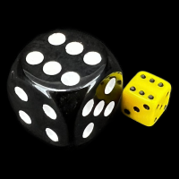 D&G Opaque Yellow MINI 7mm D6 Dice